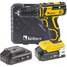 Аккумуляторная дрель-шуруповерт Kolner KCD 16-2LC