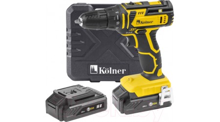 Аккумуляторная дрель-шуруповерт Kolner KCD 16-2LC