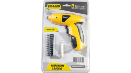 Электроотвертка Kolner KCSD 4/8M