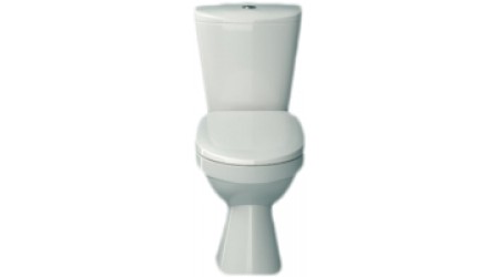 Унитаз напольный Керамин Лаго Инкоер (с полипропиленовым сиденьем)