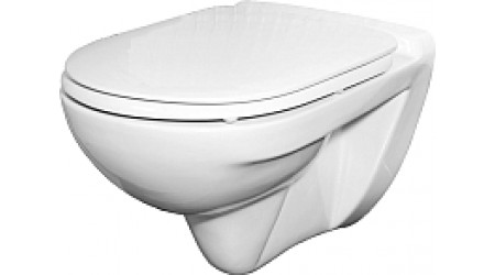 Унитаз подвесной Керамин Стиль с полипропиленовым сиденьем
