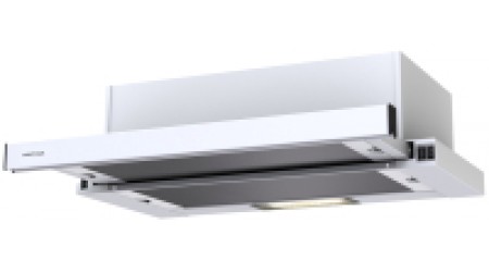 Вытяжка телескопическая Krona Kerry 600 PB / 00026266 (белый)