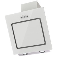 Вытяжка декоративная Krona Kirsa 500 / 00020289 (белый/белое стекло)