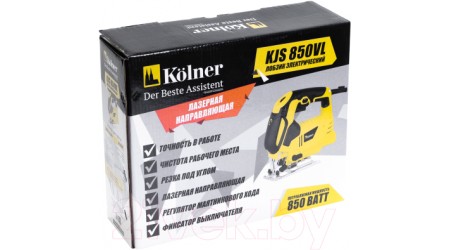 Электролобзик Kolner KJS 850VL