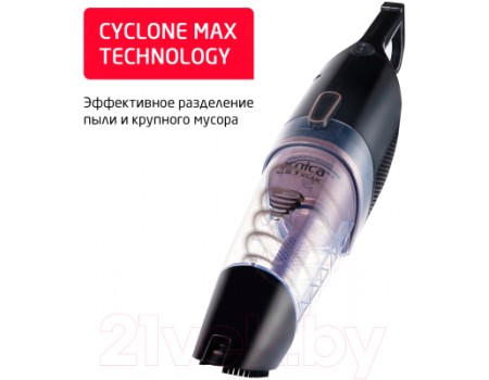 Вертикальный пылесос Arnica Klik Klak ET13331 (черный/розовый)