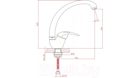 Смеситель Zollen Koln KO71410632 