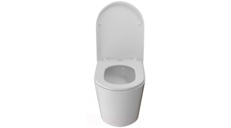 Унитаз подвесной White Wave Koral Tornado Flush (белый глянец)