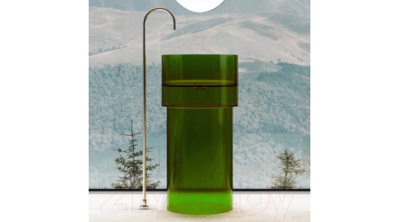 Умывальник Abber Kristall AT2701Emerald (зеленый)