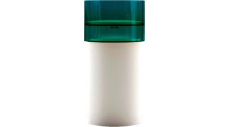 Умывальник Abber Kristall AT2701White-Aquamarin-H (белый/бирюзовый)