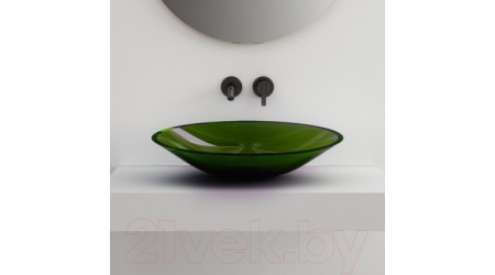 Умывальник Abber Kristall AT2812Emerald (зеленый)