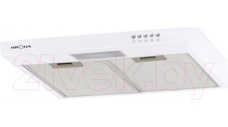 Вытяжка плоская Krona Jessica Slim 500 PB / 00018163 (белый)