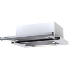 Вытяжка телескопическая Krona Kamilla Slim 600 2m / 00018159 (нержавеющая сталь/белый)