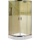 Душевой уголок Coliseum KS-619A 90x90 (тонированное стекло)