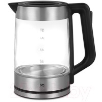 Электрочайник BQ KT1840G (черный/сталь)