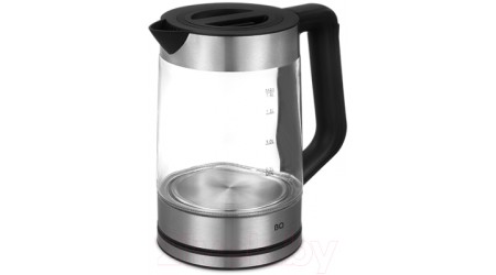 Электрочайник BQ KT1840G (черный/сталь)