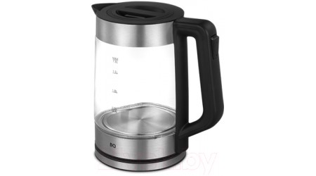 Электрочайник BQ KT1840G (черный/сталь)