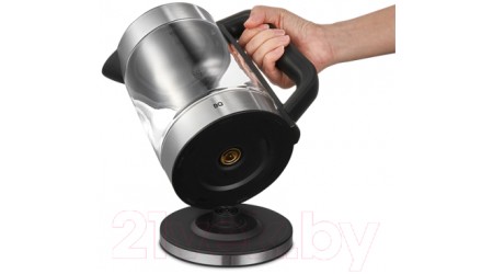 Электрочайник BQ KT1840G (черный/сталь)