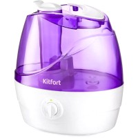 Ультразвуковой увлажнитель воздуха Kitfort KT-2834-1 (белый/фиолетовый)