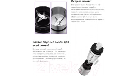Блендер стационарный Kitfort KT-3079