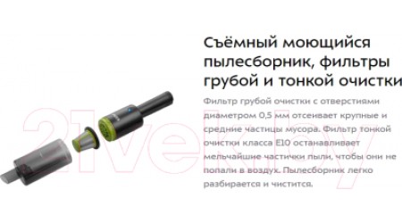 Портативный пылесос Kitfort KT-5129