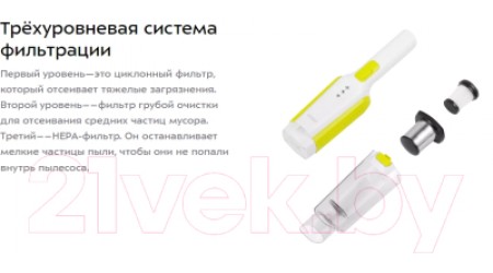 Портативный пылесос Kitfort KT-5132