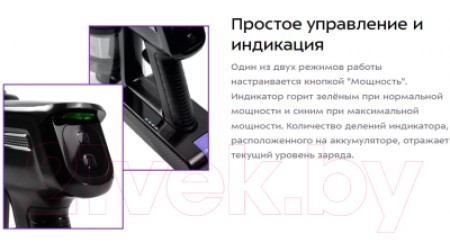 Вертикальный пылесос Kitfort KT-5151