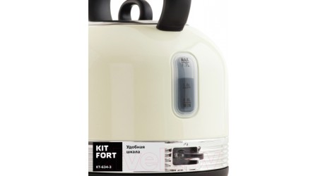 Электрочайник Kitfort KT-634-3 (бежевый)