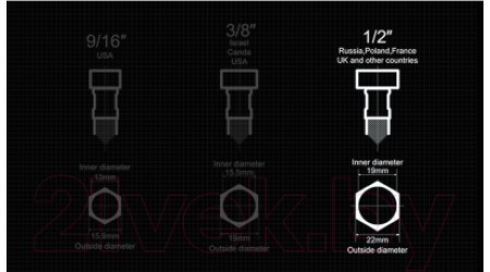Смеситель Ledeme L1055-13 