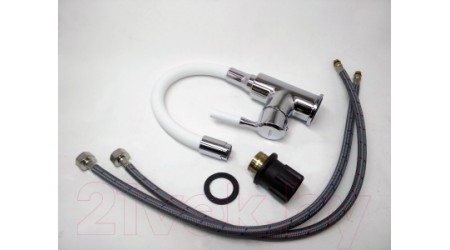 Смеситель Ledeme L1399-3 (белый) 