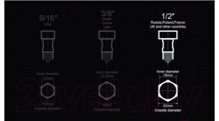 Смеситель Ledeme L2240 