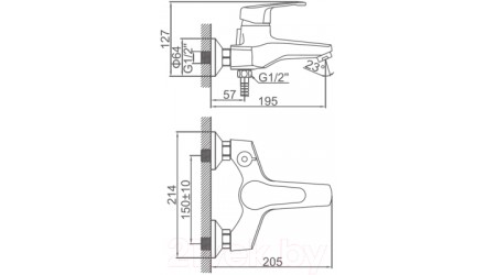 Смеситель Ledeme L3232 