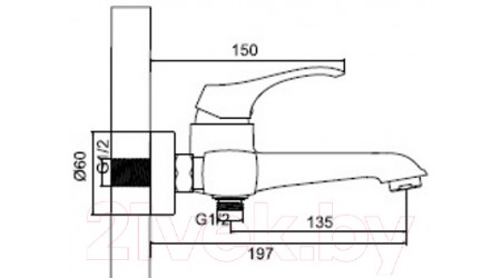 Смеситель Ledeme L3242 