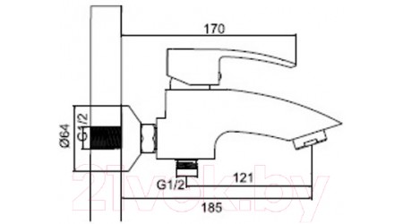 Смеситель Ledeme L3243 