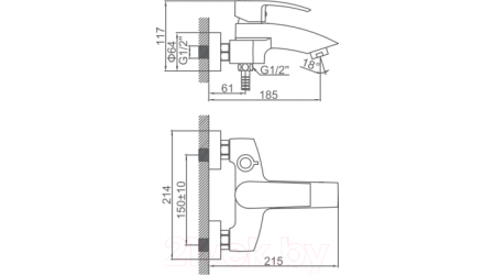 Смеситель Ledeme L3243 