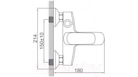 Смеситель Ledeme L3244 