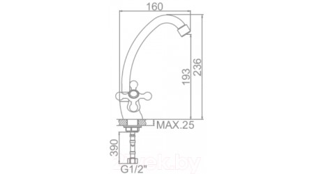 Смеситель Ledeme L4119 