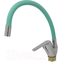 Смеситель Ledeme L4132-11 (бирюзовый)