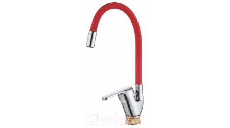Смеситель Ledeme L4132-1 (красный) 