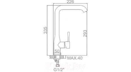 Смеситель Ledeme L4698-300 