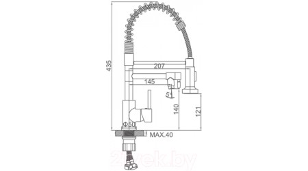 Смеситель Ledeme L4799 