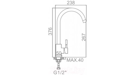 Смеситель Ledeme L4998-3 