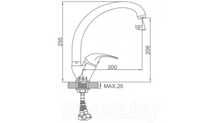 Смеситель Ledeme L5931 