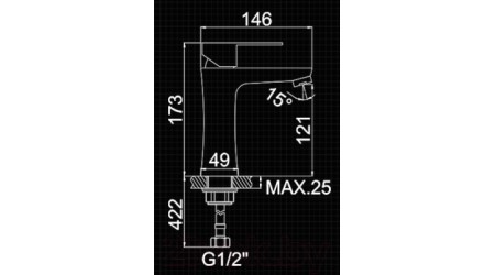 Смеситель Ledeme L71002 
