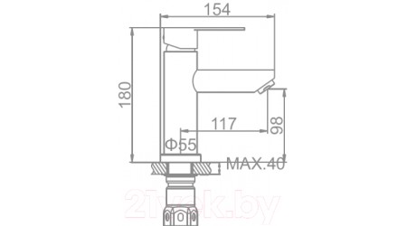 Смеситель Ledeme L71003 