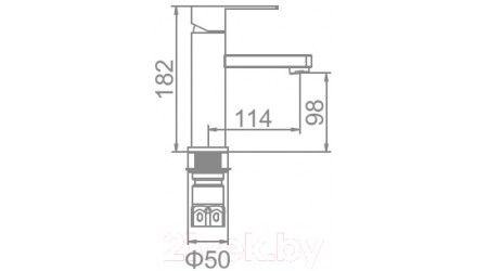 Смеситель Ledeme L71033 