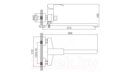 Смеситель Ledeme L72217 