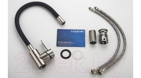 Смеситель Ledeme L74004-2 (черный) 