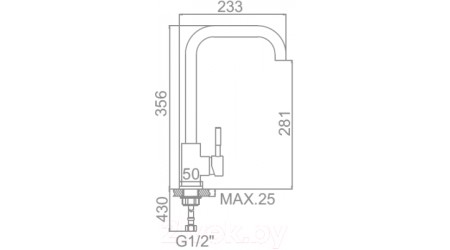 Смеситель Ledeme L74998A-4 