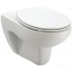 Унитаз подвесной Roca Laura 734630300R + ZRU8013920