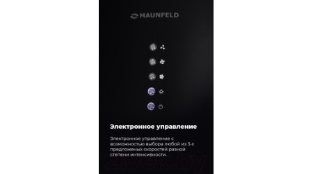 Вытяжка коробчатая Maunfeld Lee Wall 35 (нержавеющая сталь)